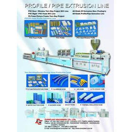 Profile / Pipe Extrusion Line (Profil / Rohrextrusionslinie)