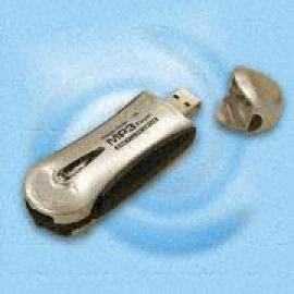 Magic Star MP3 Player Integrated with Flash USB Drive Function