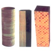 Handicrafts - Wooden Vase (Handwerk - Holz-Vase)
