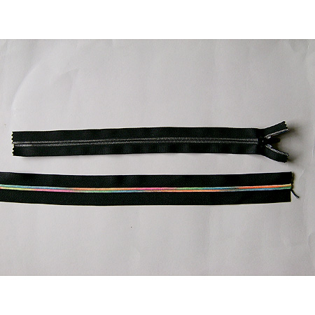 Zippers of various colors,zipper (Fermetures éclair de couleurs différentes, fermeture éclair)