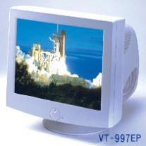 CRT monitor, flat monitor, monitor, color monitor (Moniteur CRT, écran plat, écran, moniteur couleur)