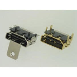 HDMI-Buchse PCB SMT TYPE 19-polig (HDMI-Buchse PCB SMT TYPE 19-polig)