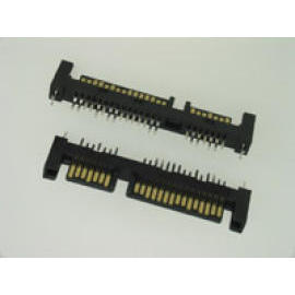 SATA 15 +7 PIN PLUG DIP STRAIGHT TYPE (SATA 15 +7 PIN PLUG DIP STRAIGHT TYPE)