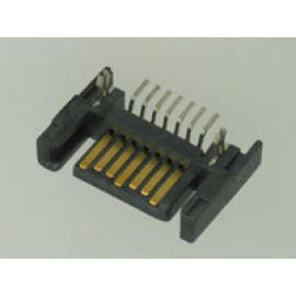 SATA 7PIN PLUG SMT TYPE (SATA 7 broches PLUG SMT TYPE)