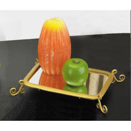 * Pewter Rectangular tray (* Pewter Rectangular tray)