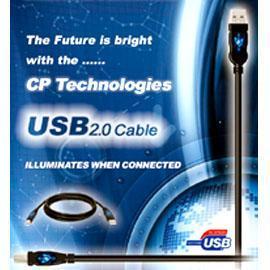 USB CABLE,LED (CABLE USB, LED)