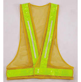 EL & reflective safety vest (EL & gilet réfléchissant de sécurité)