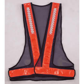 EL & reflective safety vest
