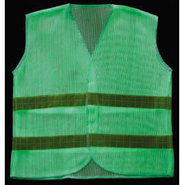 Luminescent & reflective safety vest (Gilet de sécurité fluorescents et réfléchissants)