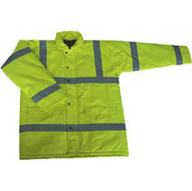 Reflective safety jacket