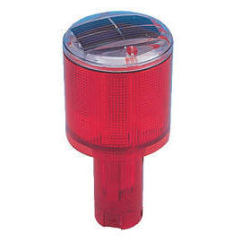 Solar Powered LED Warning Light (Solar Powered LED Light Avertissement)