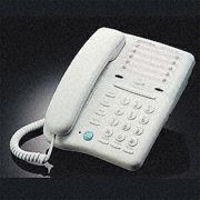 2-line feature telephone (2-Zeilen-Funktion Telefon)