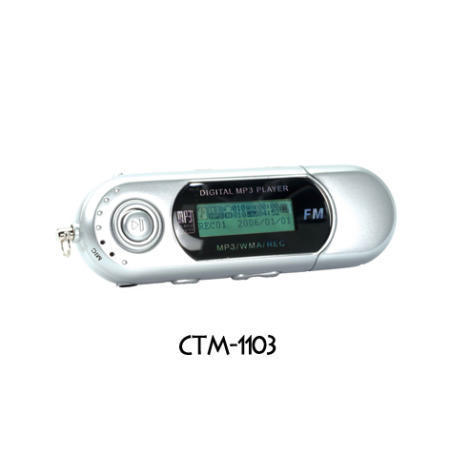 CTM-1103 Flash MP3 Players with Nand-Flash of Samsung