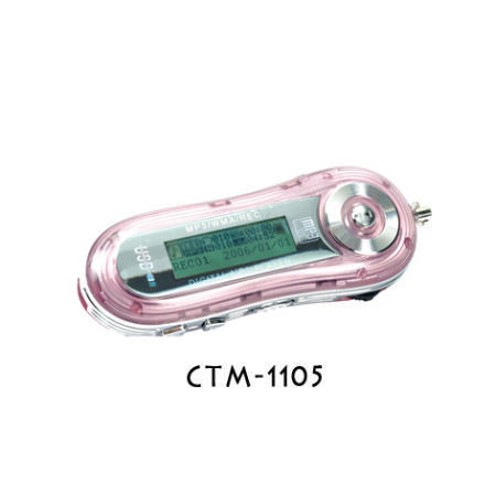 CTM-1105 Flash MP3 Players with Nand-Flash of Samsung