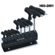 9 PCS TWO WAY STAR  TAMPER KEY SET (9 pièces DEUX VOIES STAR    INVIOLABLE KEY SET)