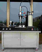 AEROSOL SEMI- AUTOMATIC LIQUID AIR FILLING MACHINE (АЭРОЗОЛЬ ПОЛУАВТОМАТИЧЕСКАЯ Liquid Air фасовки   Q    B | U   E   G         Рай Р   с)