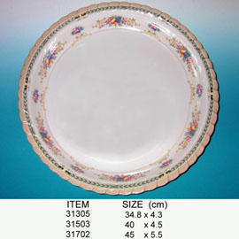 melamine plate (mélamine plaque)