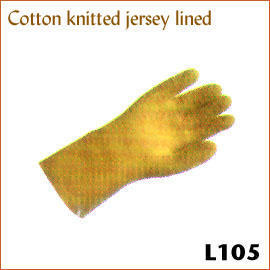 Cotton knitted jersey lined L105 (Хлопок трикотажного джерси Lined L105)