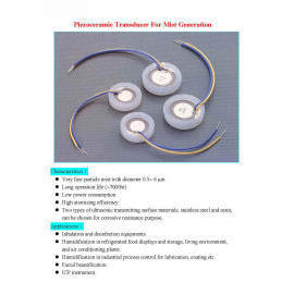 Piezokeramische Transducer (Piezokeramische Transducer)