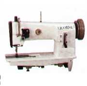 1-needle Flat Bed Compound Feed Heavy Duty Lockstitch Sewing Machine (1-Flat Bed aiguille Compound Feed Heavy Duty noué de machine à coudre)