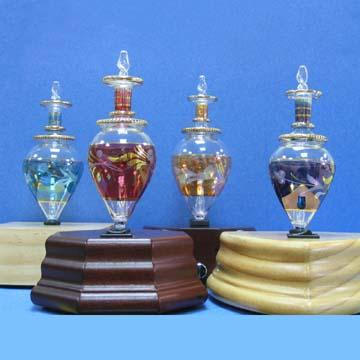 Anion Nebulizer Diffusers with Wooden Base (Anion Diffuseurs nébuliseur en bois Base)