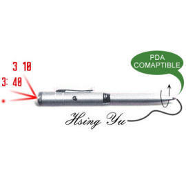 PDA Multifunctional Laser Pen with Time Projection Feature (PDA Multifunctional Laser Pen with Time Projection Feature)