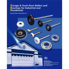 guide roller, garage door roller (guide à rouleaux, rouleaux de porte de garage)