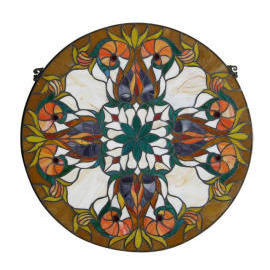 Tiffany Stained Glass Panel (Tiffany Stained Glass Panel)