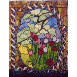 Tiffany Stained Glass Window