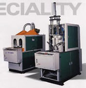 Semi-auto PET stretch blow molding machine