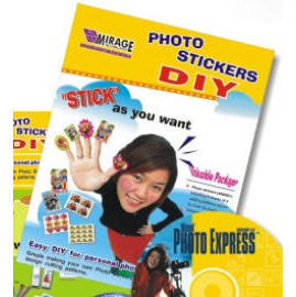 Photo Sticker DIY, Stickers, Adhesive