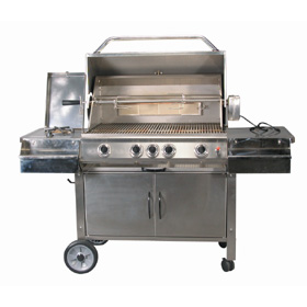 S/STEEL GAS BBQ GRILL