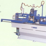 FINGER JOINT SHAPER WZTH UPPER AND LOWER SCORZNG SAW AND AUTOMATIC GLUZING (Articulation du doigt SHAPER WZTH SUPERIEURE ET INFERIEURE SCORZNG SCIE AUTOMATI)