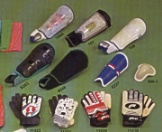 Schienbeinschoner Torwart-Handschuhe (Schienbeinschoner Torwart-Handschuhe)