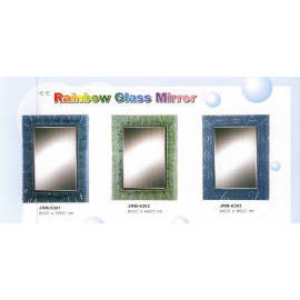 Rainbow Glass Mirror. (Rainbow Glass Mirror.)