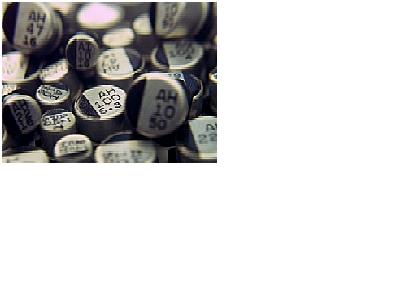 Surface mount aluminum electrolytic capacitor (Surface mount aluminum electrolytic capacitor)