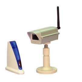 Color Wireless CCD Camera & Receiver (Caméra CCD couleur sans fil et récepteurs)