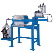 Air-Oil Pressure Boost Mold-Close/Open System Filter Presses (Air-Öldruck Boost System Mold-Close/Open Filterpressen)