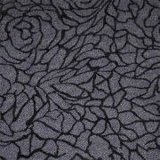 Flock Finished Denim Fabric