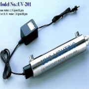 UV-Wasser-Sterilisator Modell: UV-201 (UV-Wasser-Sterilisator Modell: UV-201)