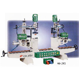 DOUBLE END BORING MACHINE(VERTICAL & HORIZONTAL) (DOUBLE FIN PERCEUSE (verticalement et horizontalement))