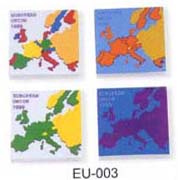 Europe Map of Eraser, EU-003 (Europe Map of Eraser, EU-003)