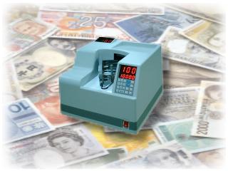 Suction Banknote Counter (Saug Geldzählmaschine)