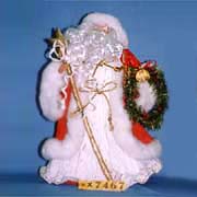 LWX7467 Paper Santa 16``H (LWX7467 Paper Santa 16``H)