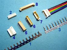 1.25mm Pitch Connector-H125 Series Receptacle Housings (1,25 мм Pitch Connector-H125 серии Сосуд Корпуса)
