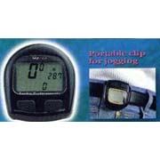 SBM-4000 Double Memory 11 Function Heart Rate- Cyclocomputer With Portable Clip