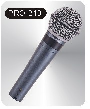 PRO-248 Dynamic SuperCardioid Multi-purpose Microphone (PRO-248 dynamique supercardioïde polyvalent Microphone)