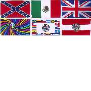 National Flags / Symbolic Design Flags (Outdoor / Indoor) (National-Flaggen / Symbolische Design Flaggen (Outdoor / Indoor))