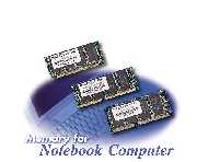 Memory for Notebook Computer (Mémoire pour ordinateur bloc-notes)