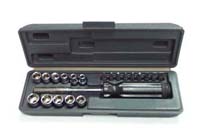 20-pcs socket & bits set